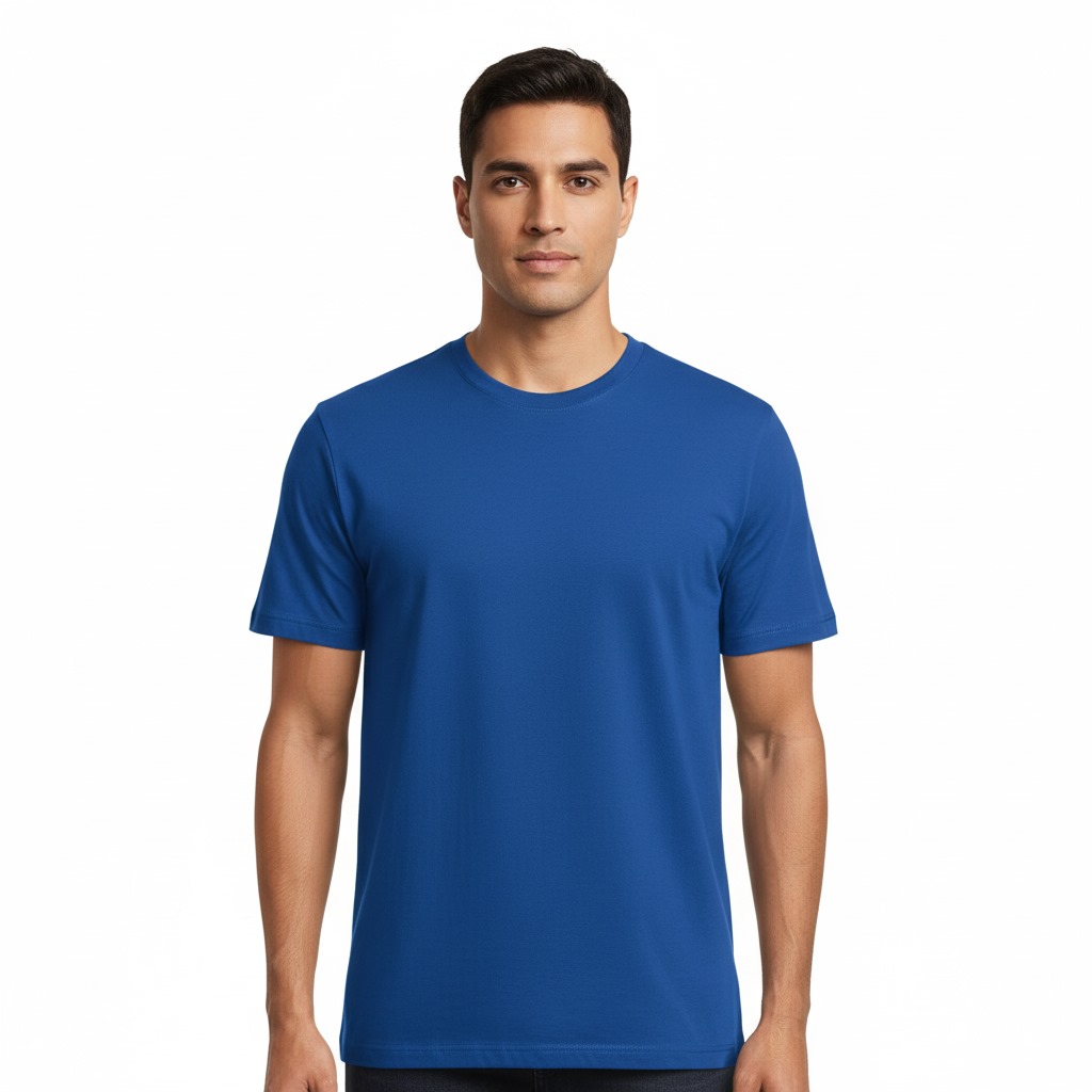 Men’s  Cotton Round Neck Printed T-Shirt