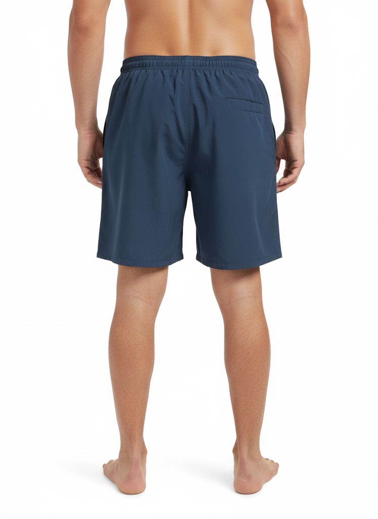 Men’s Sportswear Polyester Shorts – Navy Blue