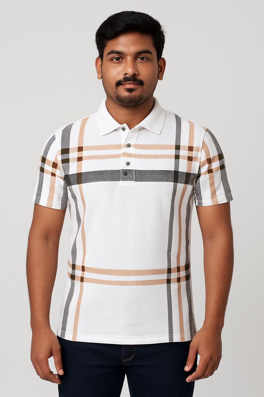 Men’s Stylish Blue Graphic Print "YOUTH" T-Shirt | Casual Slim Fit Round Neck